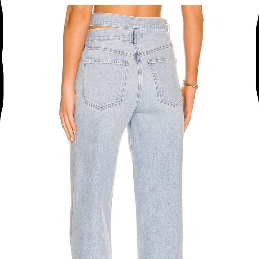 AGOLDE High-Rise Broken Waistband Jeans - Picture 4 of 11